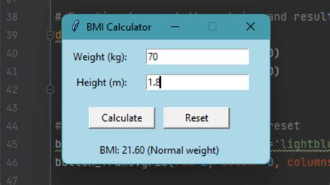 C++ Bmi Calculator