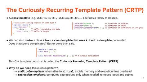 C++ Curiously Recurring Template Pattern