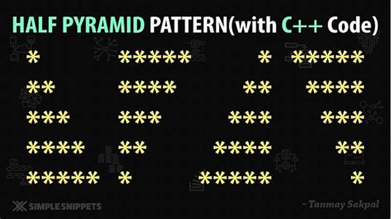 C   Pyramid Pattern