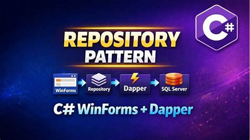 C  Repository Pattern With Dapper