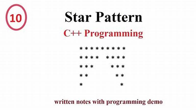 C Code For Star Pattern