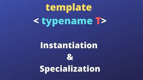 C Template Specialization