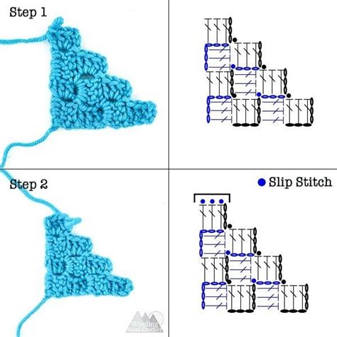 C2c Crochet Diagram