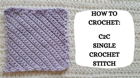 C2c Single Crochet