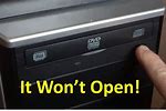 CD Player Drawer Won't Open