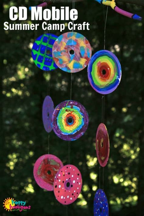 CD garden art