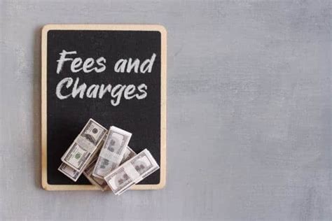 CFS Finance Fees and Charges