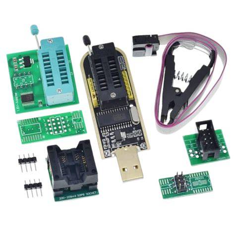 Kit Programmer CH341A dan Adapter SOP8