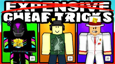 CHEAP Roblox AVATAR TRICKS! That Look EXPENSIVE! (FAKE 
