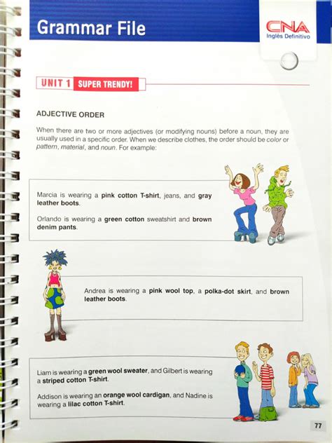Download CNA Adjective Printable