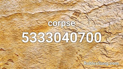 CORPSE - HOT DEMONS NEAR U Roblox ID - Roblox music codes