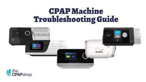 CPAP Machine Troubleshooting