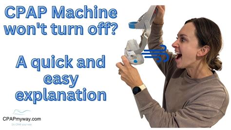 CPAP Machine Won’t Turn Off