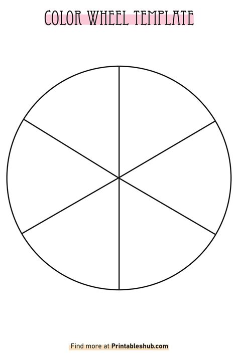 Create A Printable Color Wheel