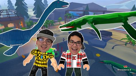 CRIAMOS O PARQUE DOS DINOSSAUROS AQUÁTICOS!! - Roblox 