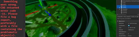 CSG Union Returning with Error - Studio Bugs - DevForum | Roblox