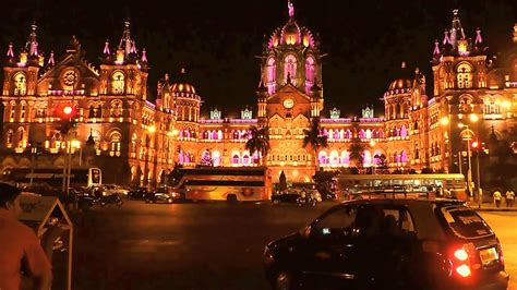 CST Mumbai at Night