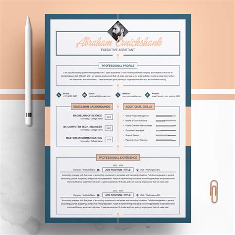 CV Template 2