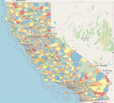 California Zip Codes Map, California ZIP Codes List, CA Zip Codes