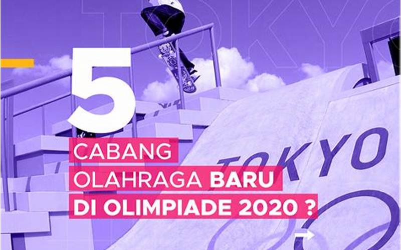 Cabang Olahraga Olimpiade Indonesia 2021