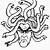 Cabeca de Medusa para colorir imprimir e desenhar