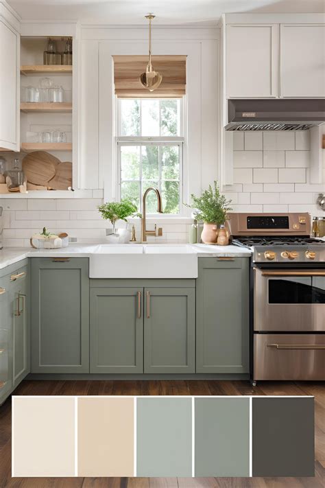 Fashionable Cabinet Colors for an Eye-Catching Kitchen Makeover