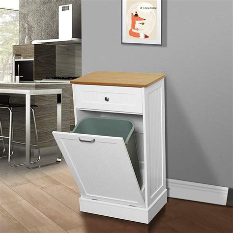 Knape & Vogt 18 in. H x 15 in. W x 22 in. D Plastic 35 Qt. Double Soft Close PullOut