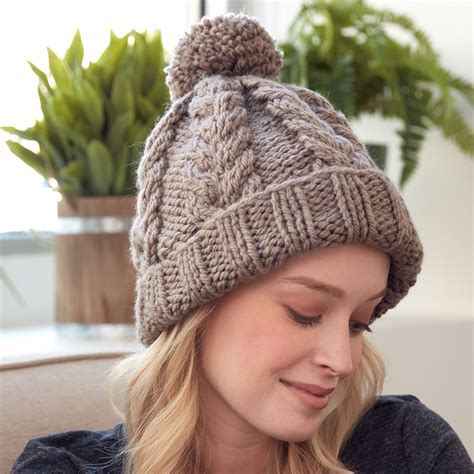 Cable Knit Cap Pattern