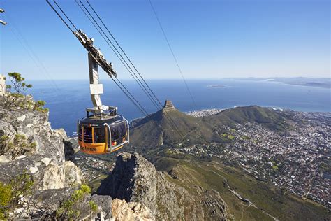 Cable car ride Table Mountain