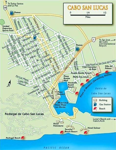 Map Cabo San Lucas Gadgets 2018