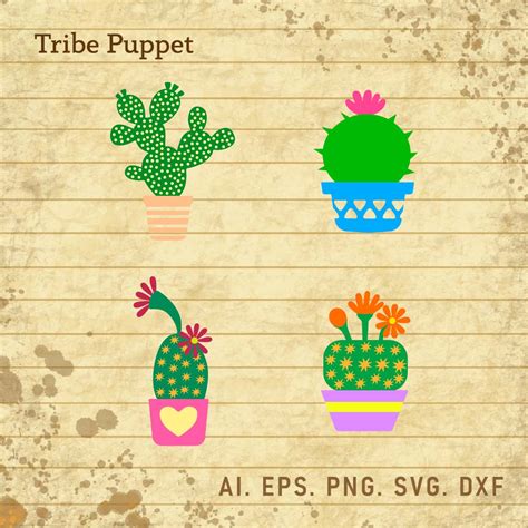 Download Cactus Bundle For Crafts