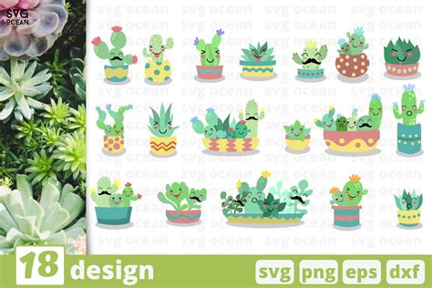 Download Cactus Bundle For Cricut