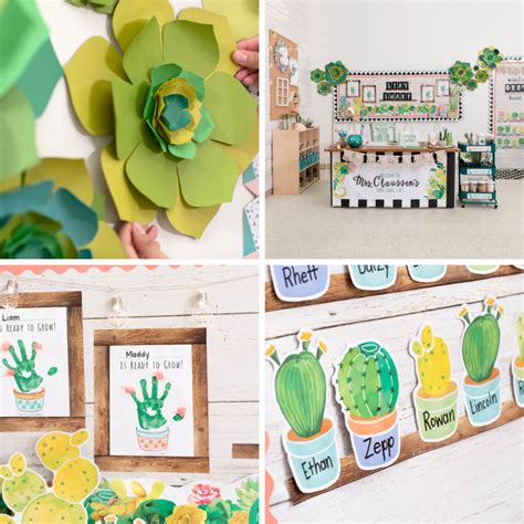 Transform Your Classroom Into a Desert Oasis with Free Cactus Decor!