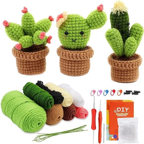 Cactus Crochet Kit