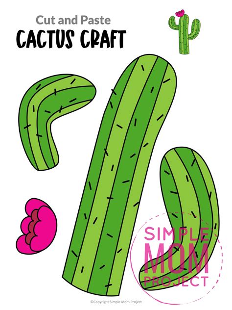 Cactus Printable Template