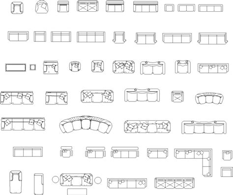 Enhance Your Design Projects with Free Cad Blocks Sofa Downloads: Increase Efficiency and Creativity Today!
