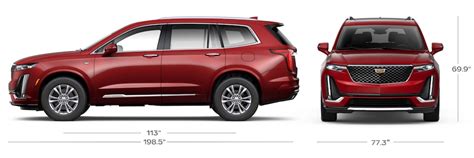 Cadillac Xt6 Dimensions