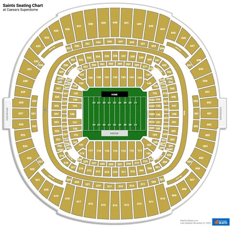 Caesars Superdome 3d Seating Chart