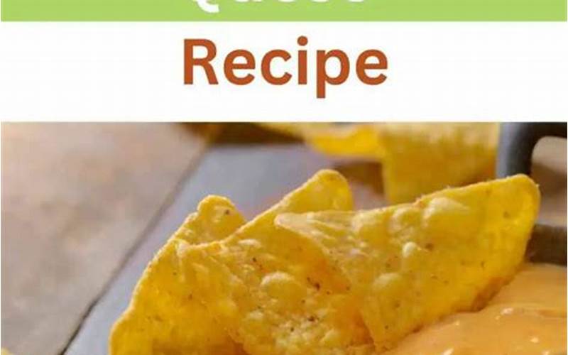 Cafe Rio Queso Recipe: Make Delicious Cheese Dip at Home