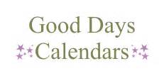 Cafe Good Days Calendar