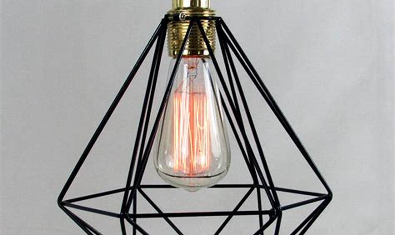 Cage Pendant Light