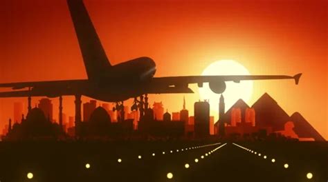 Cairo from Above Airplane