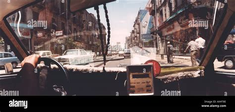 Cairo taxi interior