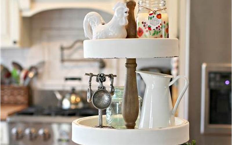Cake Stand On Kitchen Counter