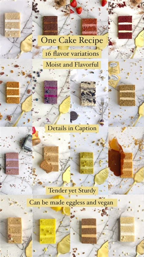 Cake 9 Recipe Variations
