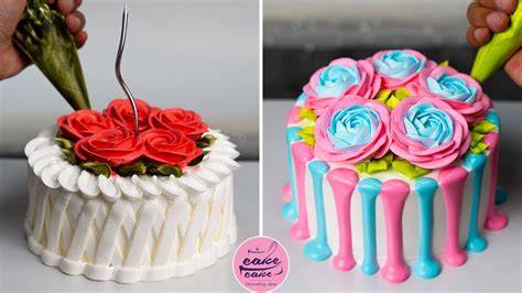 Cake Decorating with Flowers: Step-by-Step Tutorials