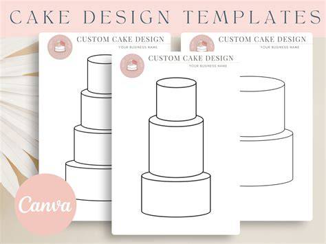 Cake Template Design