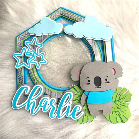 Download Cake Topper Slider Shaker Template Cut Images