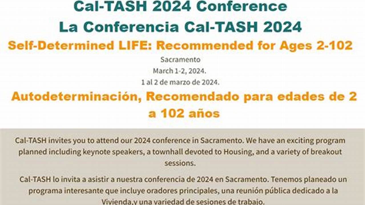 Cal Tash Conference 2024