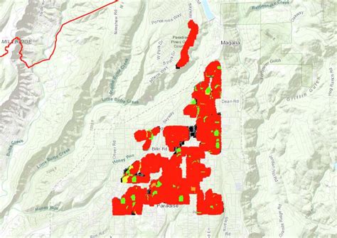 Cal Fire Map Search by address to see damage in Paradise after Camp Fire